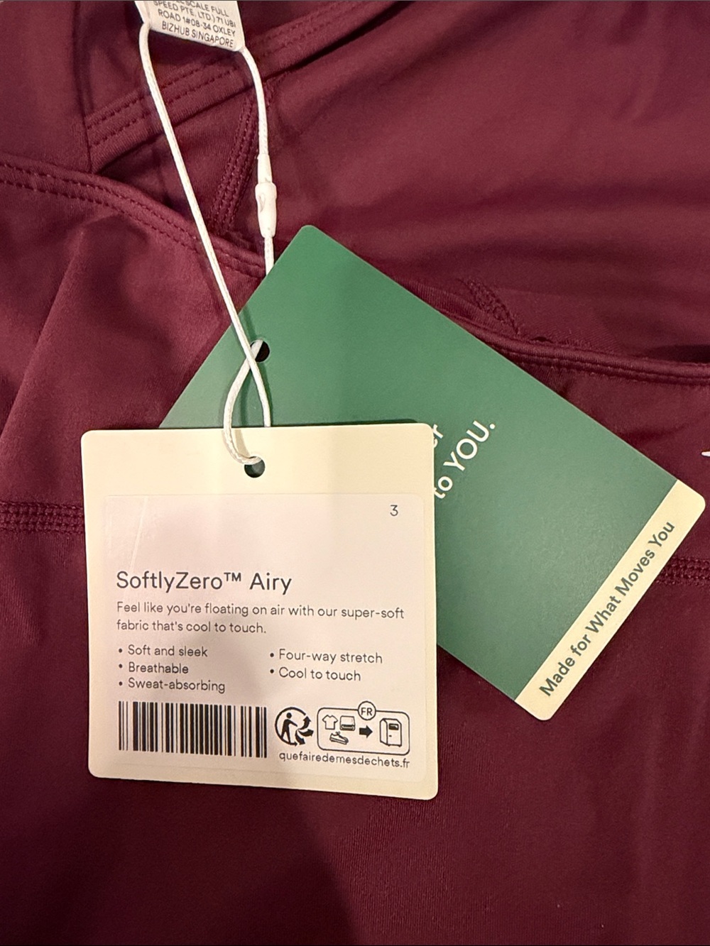 NEW SoftlyZero Airy 2-in-1 Cool Touch Mini Dance Active Dress Halara - Picture 7 of 7